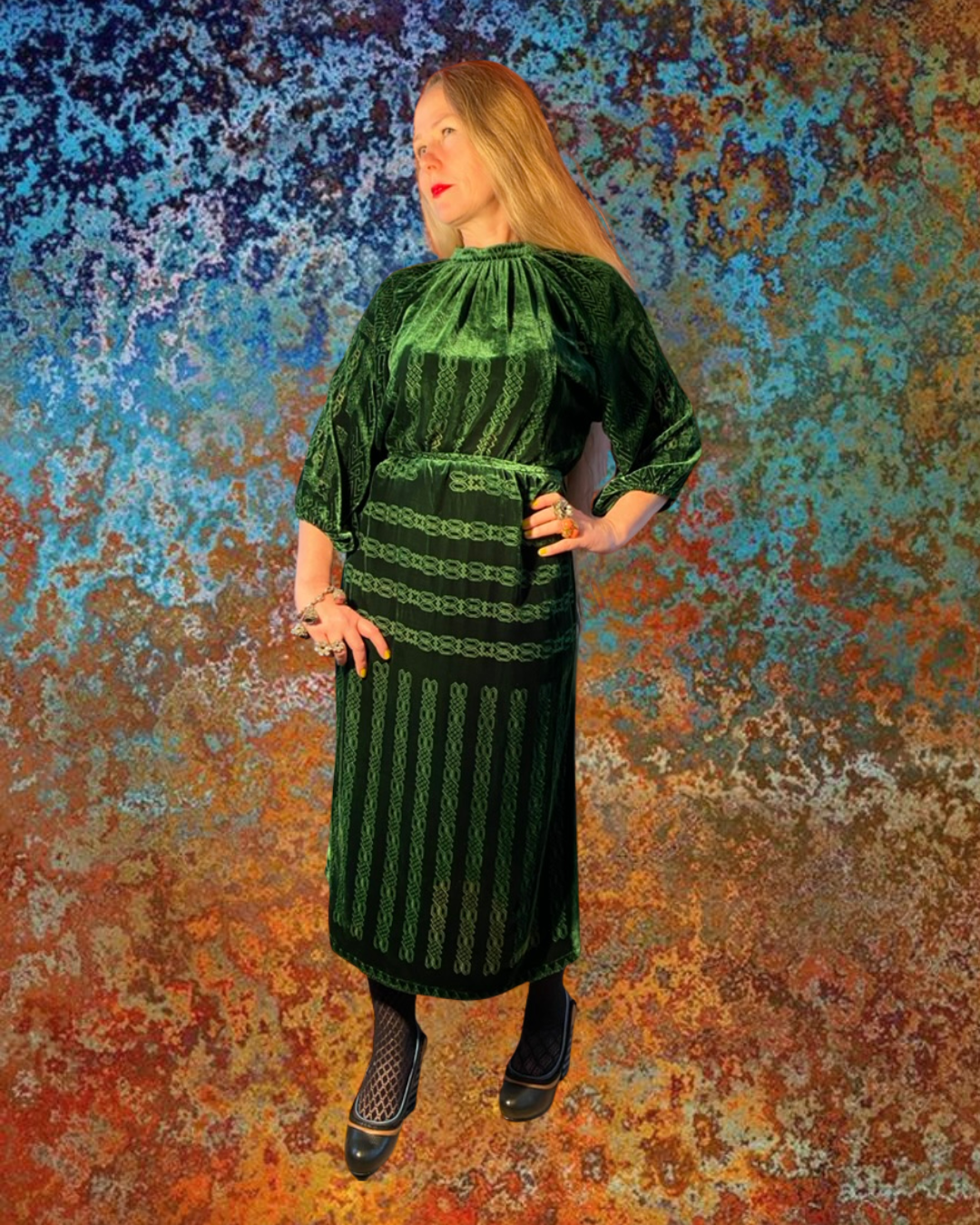Ursula deep dark green