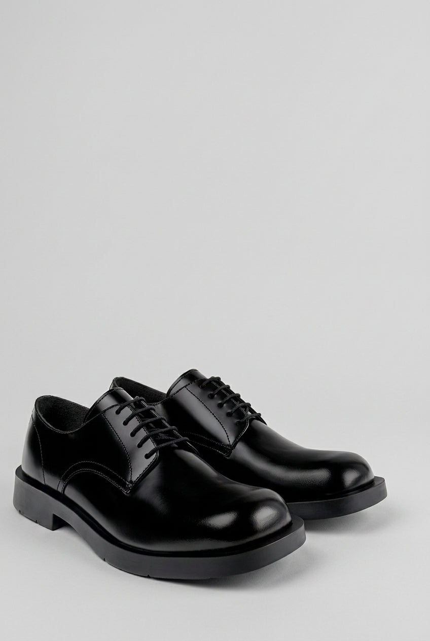 Camper Lab MIL 1978 Black Leather Lace-Up Shoes