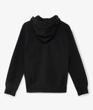 PLAY COMME des GARÇONS Unisex Zip-Up Hoodie With Layered Red Emblem BLACK