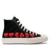 Comme des Garcons Play x Converse Multi Heart Chuck Taylor black