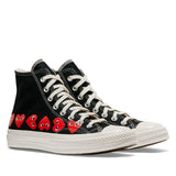 Comme des Garcons Play x Converse Multi Heart Chuck Taylor black