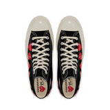 Comme des Garcons Play x Converse Multi Heart Chuck Taylor black