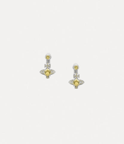Maitena earrings in Platinum-Jonquil