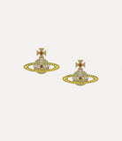 KIKA Earrings in Gold-Peridot-citrine-white