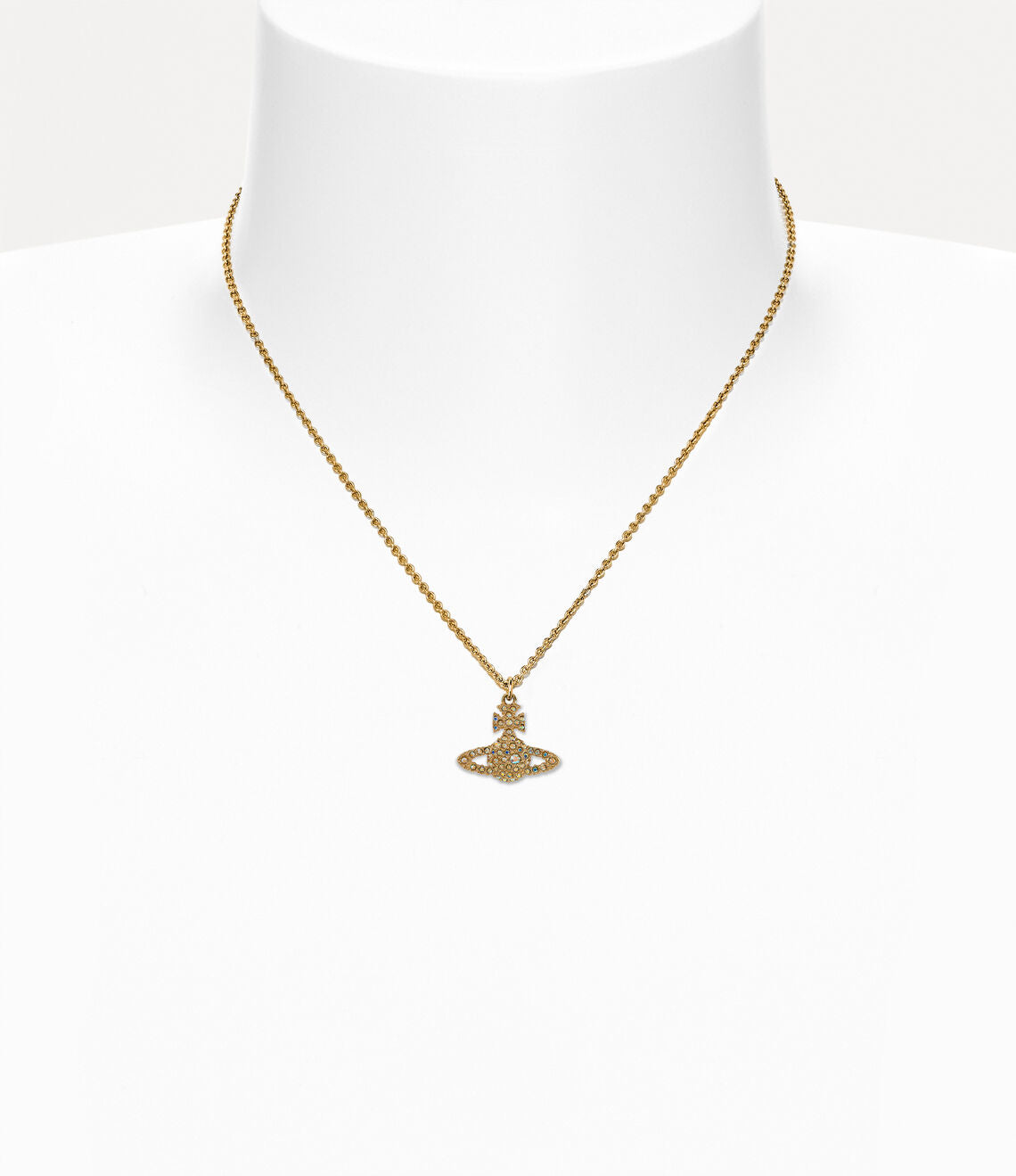 GRACE bas relief pendant gold