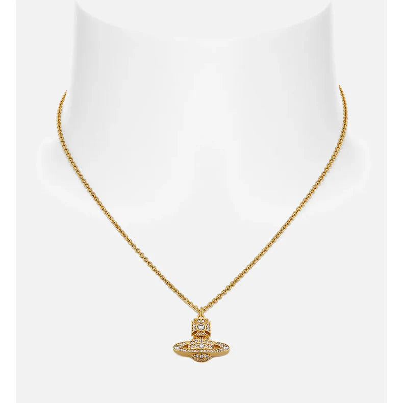 Carmela Bas Relief Pendant gold