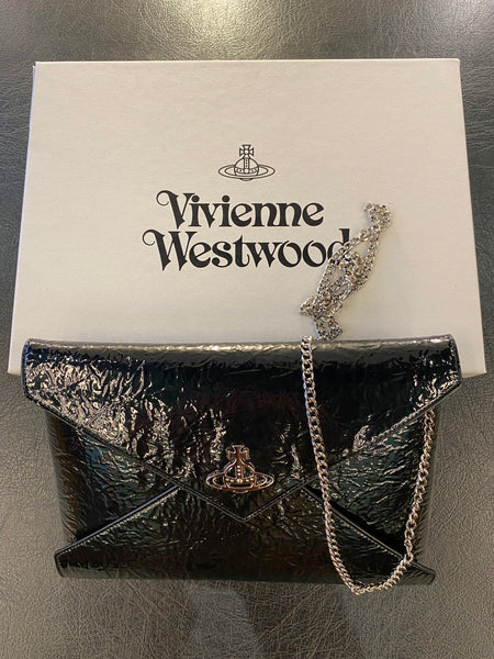 Vivienne Westwood Envelope Vegan Leather Clutch