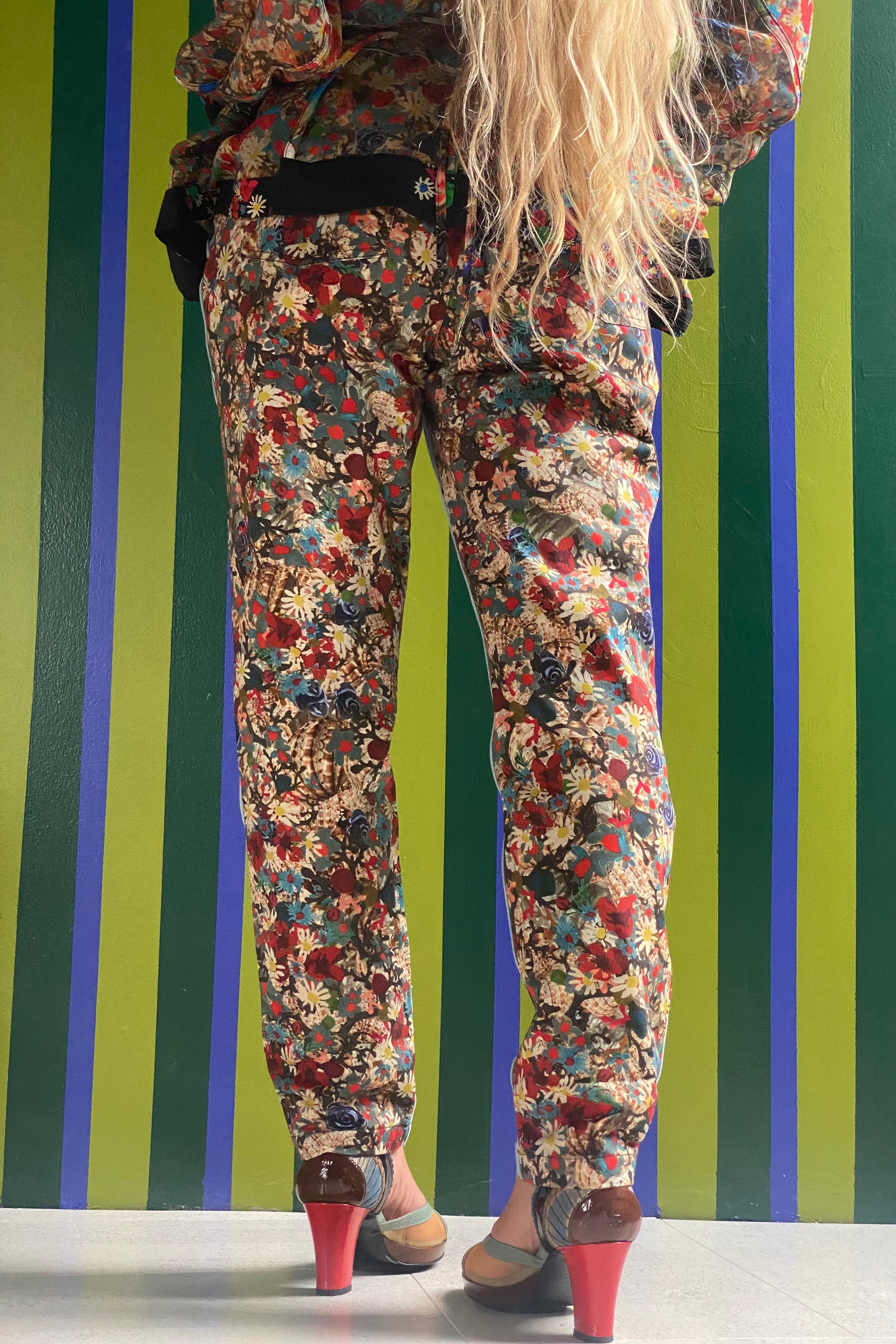 PATSY denim Pants blue/um auðugan garð að gresja