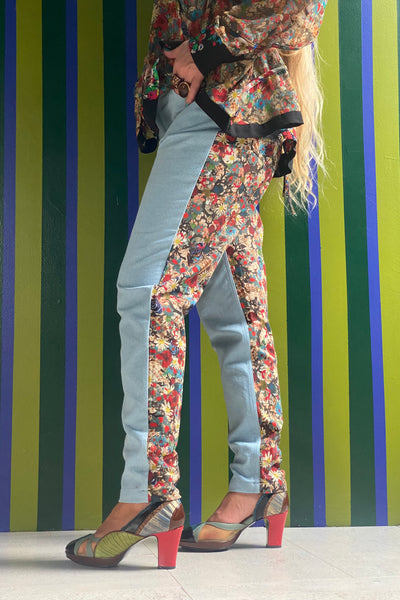 PATSY denim Pants blue/um auðugan garð að gresja