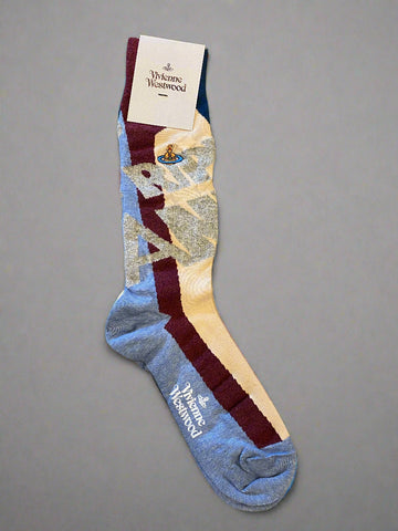 Ripped And Ready Sock Beige