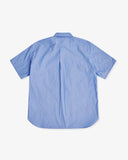 Junya Watanabe Multi Fabric Patchwork Shirt Saxon/White