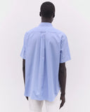 Junya Watanabe Multi Fabric Patchwork Shirt Saxon/White