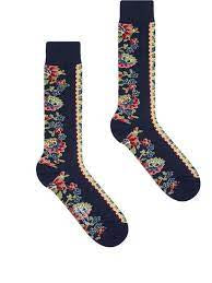 Vivienne Westwood Flower Stripe Navy Blue