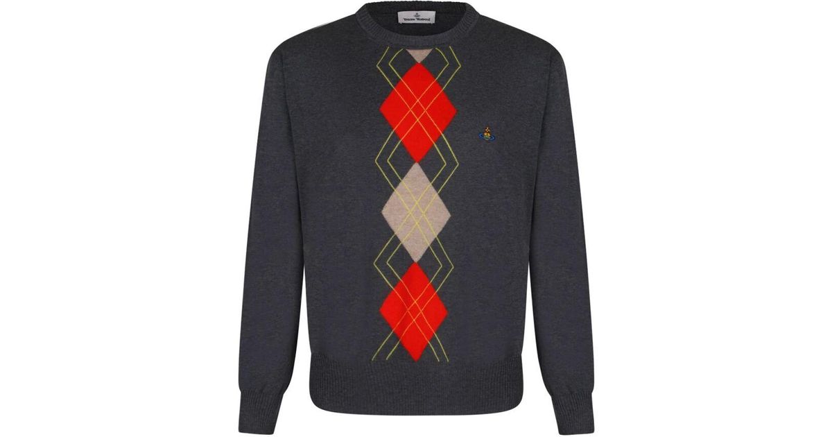 Argyle Round neck