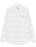 2 Button Krall shirt - White multi