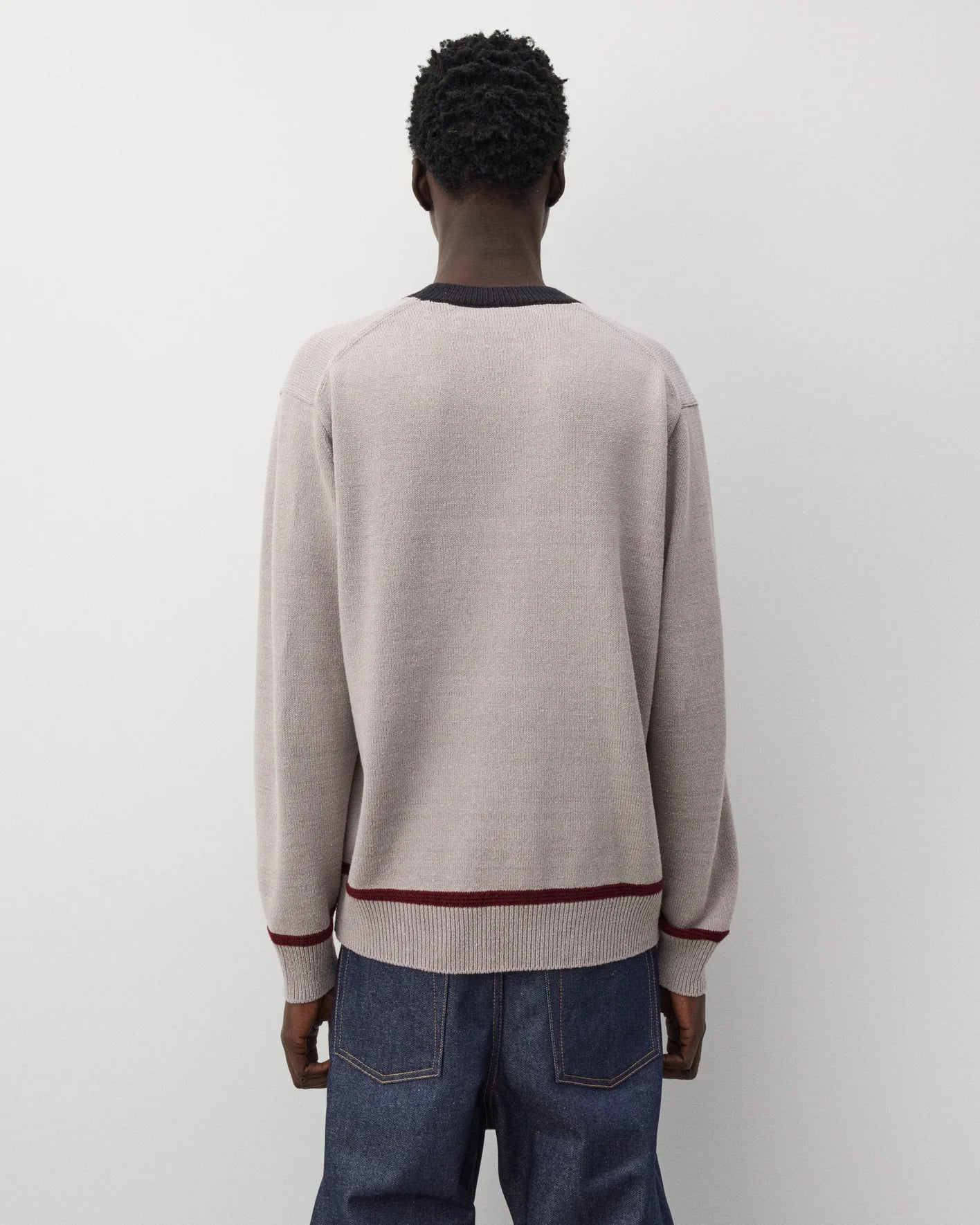 Junya Watanabe Men's House Knit Sweater Beige