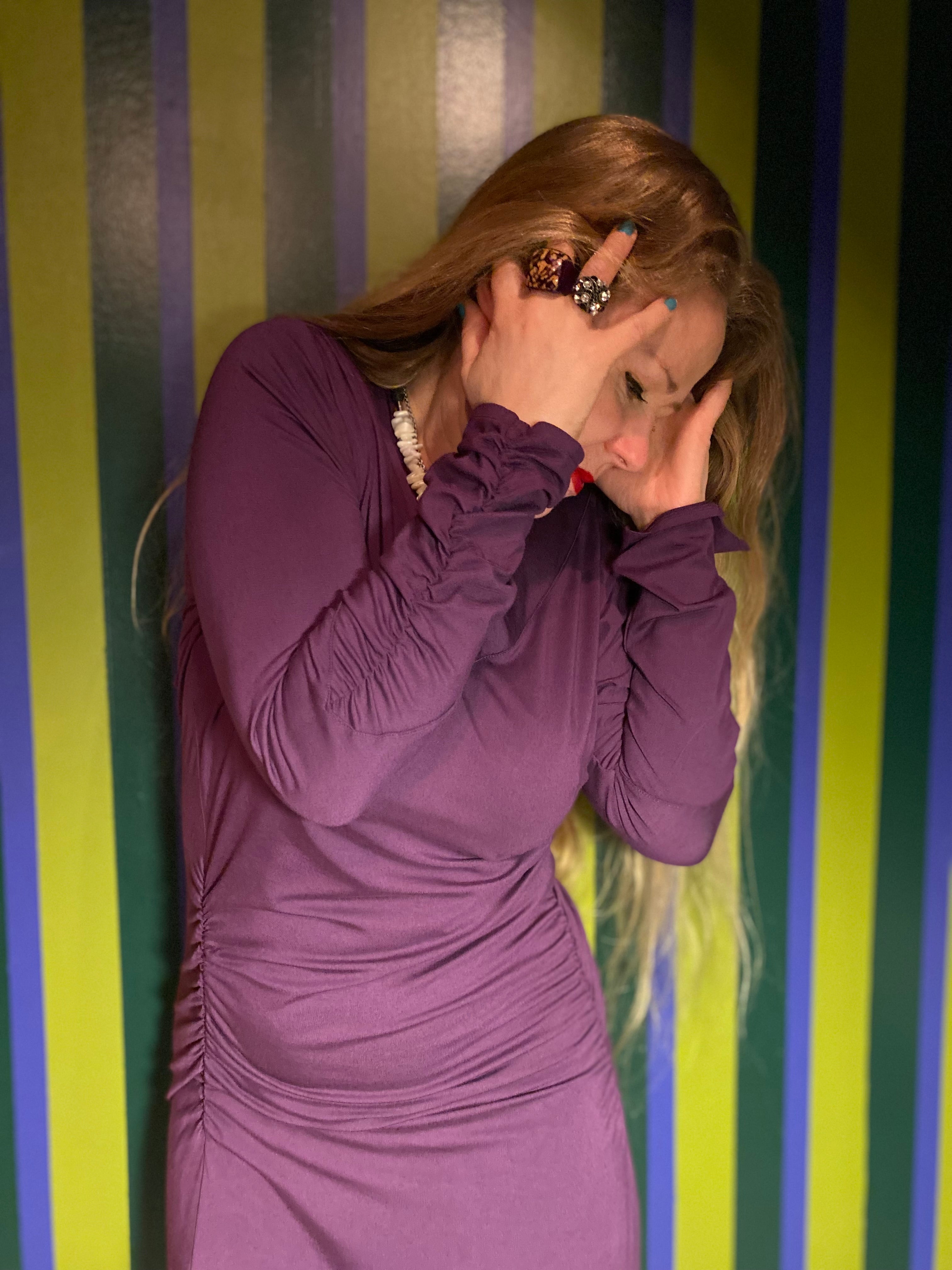 KIM dress - Purple