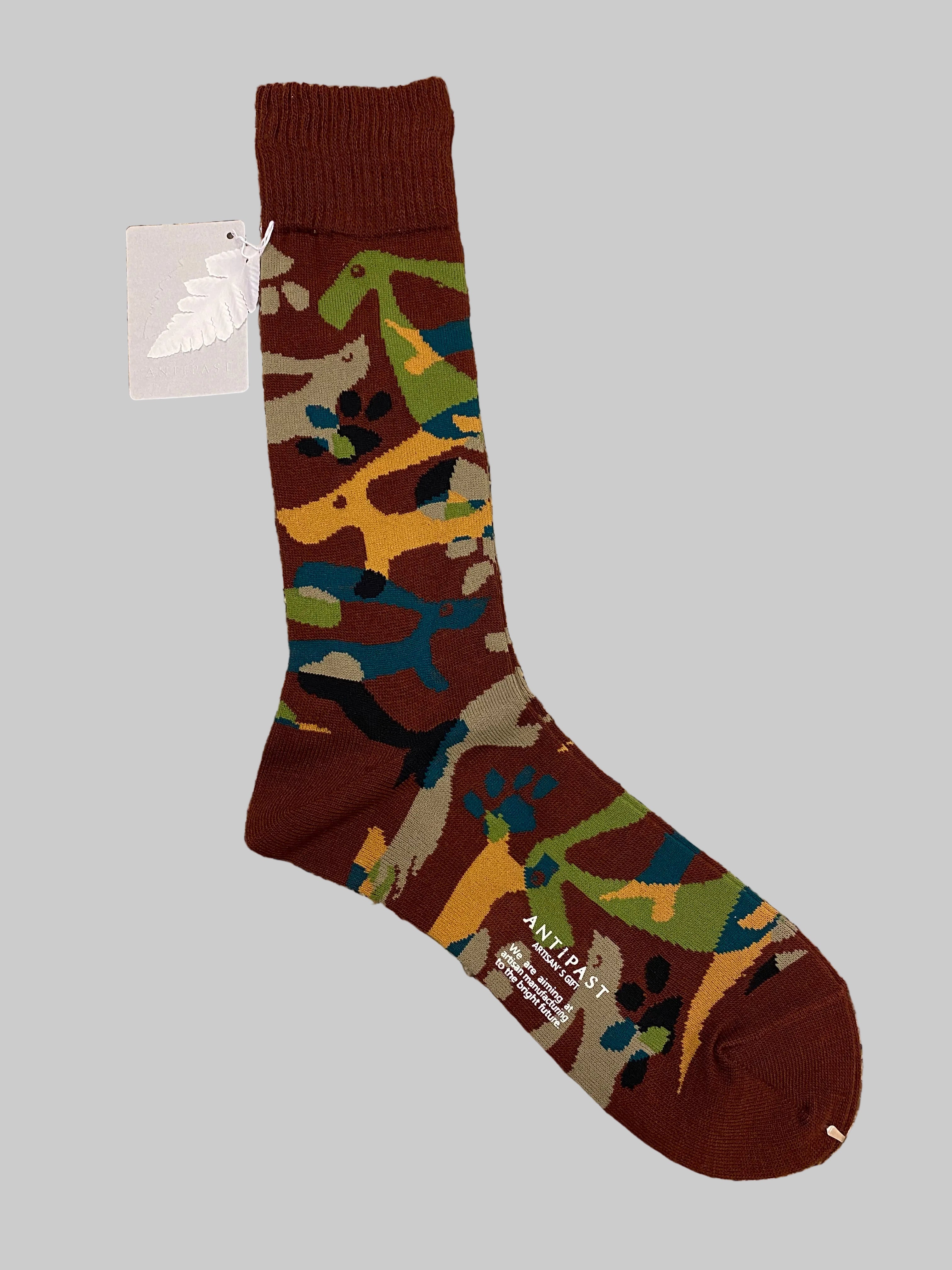 ANTIPAST One One Mens sock Brown