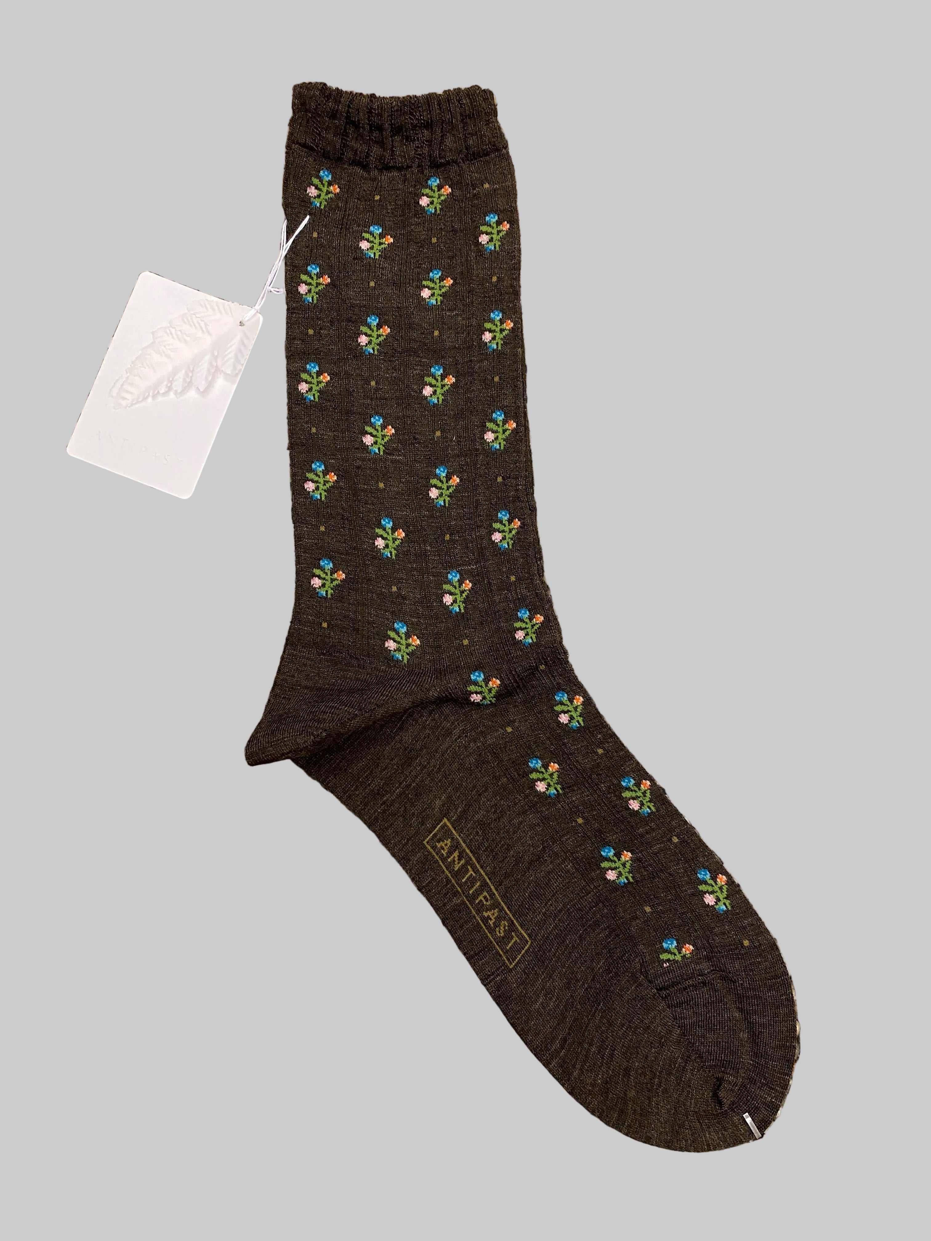 ANTIPAST Flower stripe brown