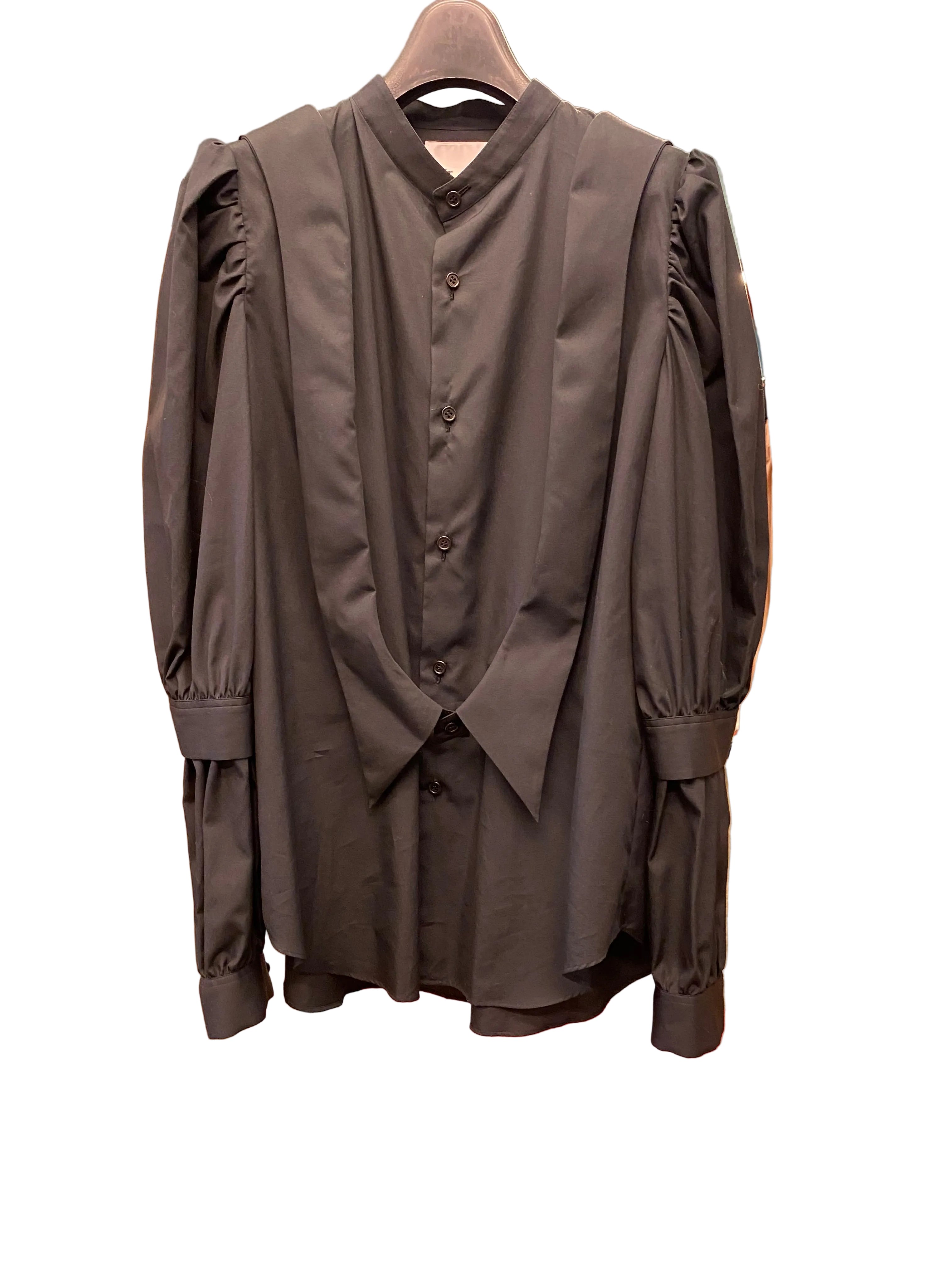 Women's Collar Shirt Black