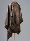 Junya Watanabe Faux Crocodile  Cape