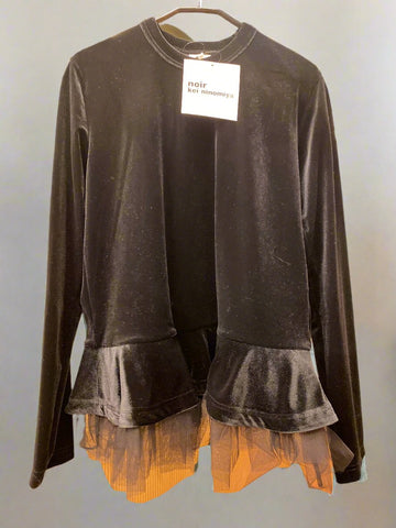 Long sleeve top black