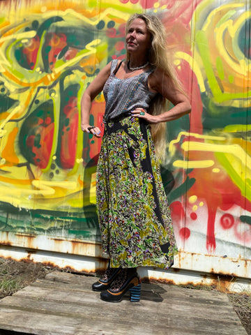 AMARA skirt- Dulblóm+Dulskin