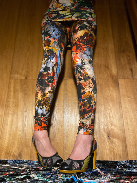 Leggings Þórsmörk Yellow