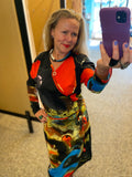 Jazz wrap dress- Daggdís
