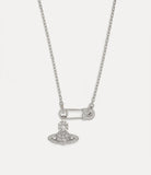LUCRECE pendant silver tone