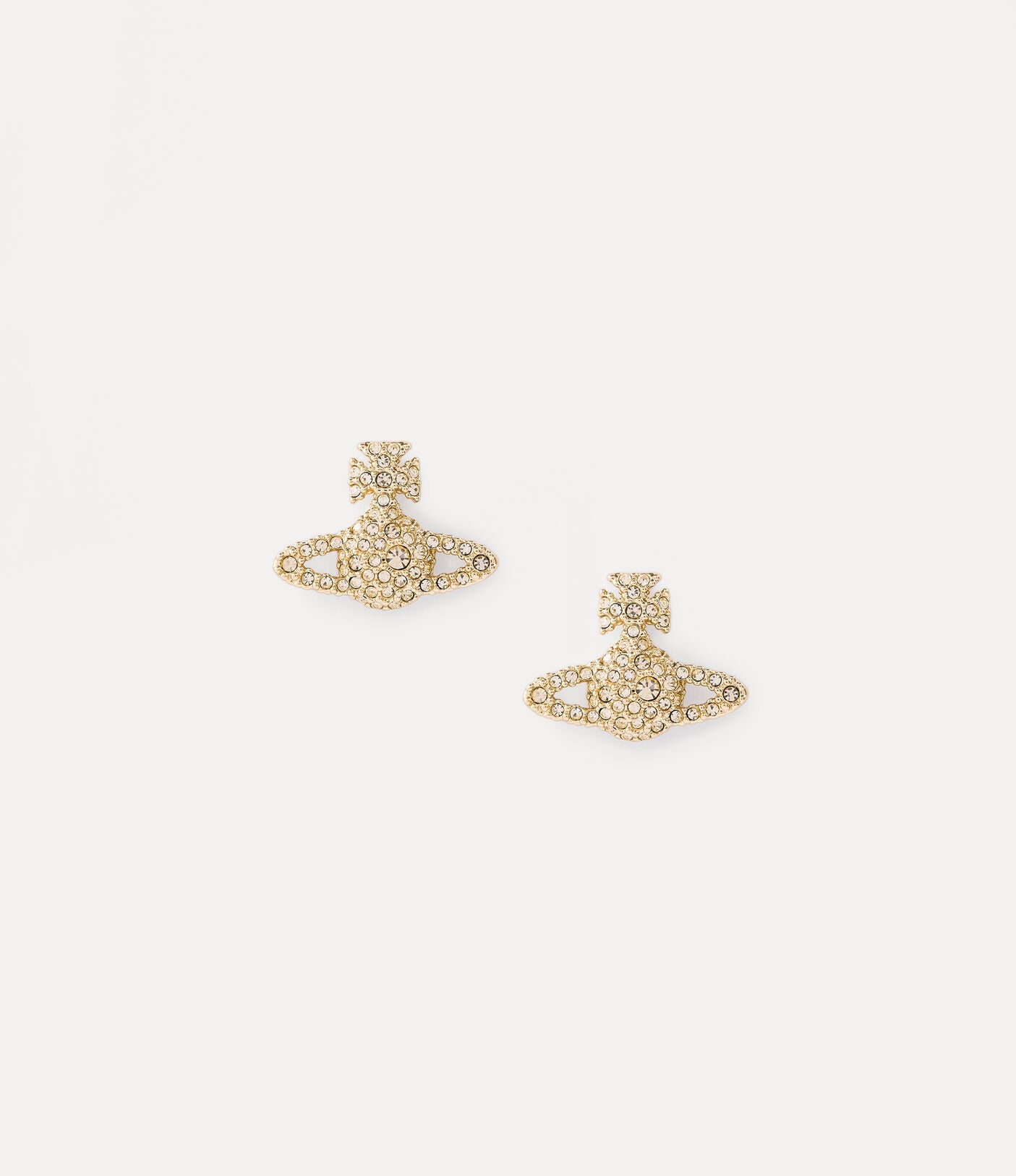 GRACE bas relief stud Earrings