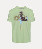 Spray Orb CLASSIC T-SHIRT in pistachio