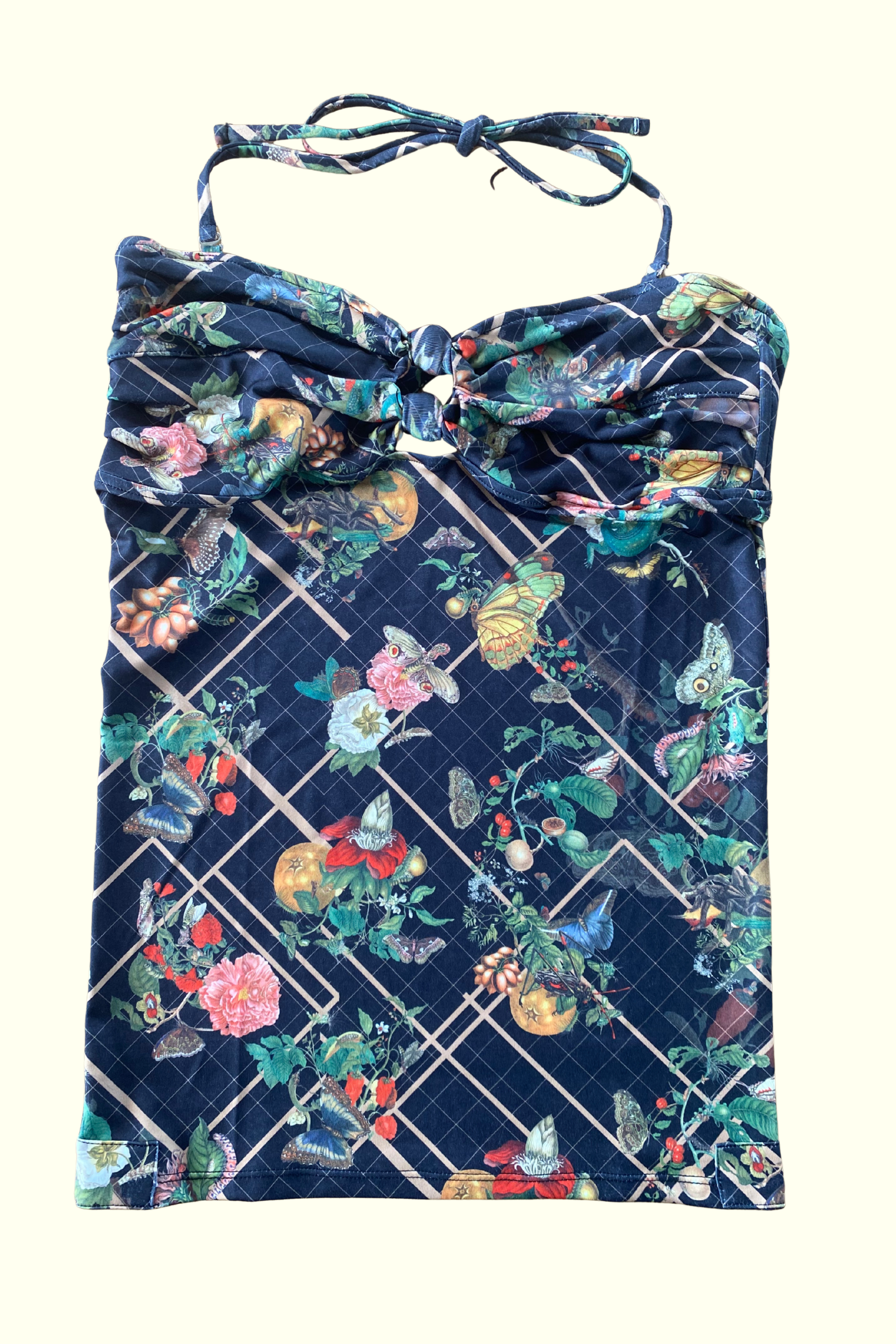 Kron by Kronkron Pam Long Bikini Top House of Bug