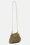 Vivienne Westwood Granny Frame purse Leopard Lurex