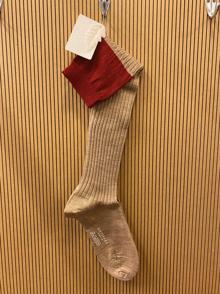 ANTIPAST 2 TONE Beige high knee