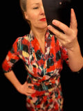 KRON by KRONKRON wrap dress 608