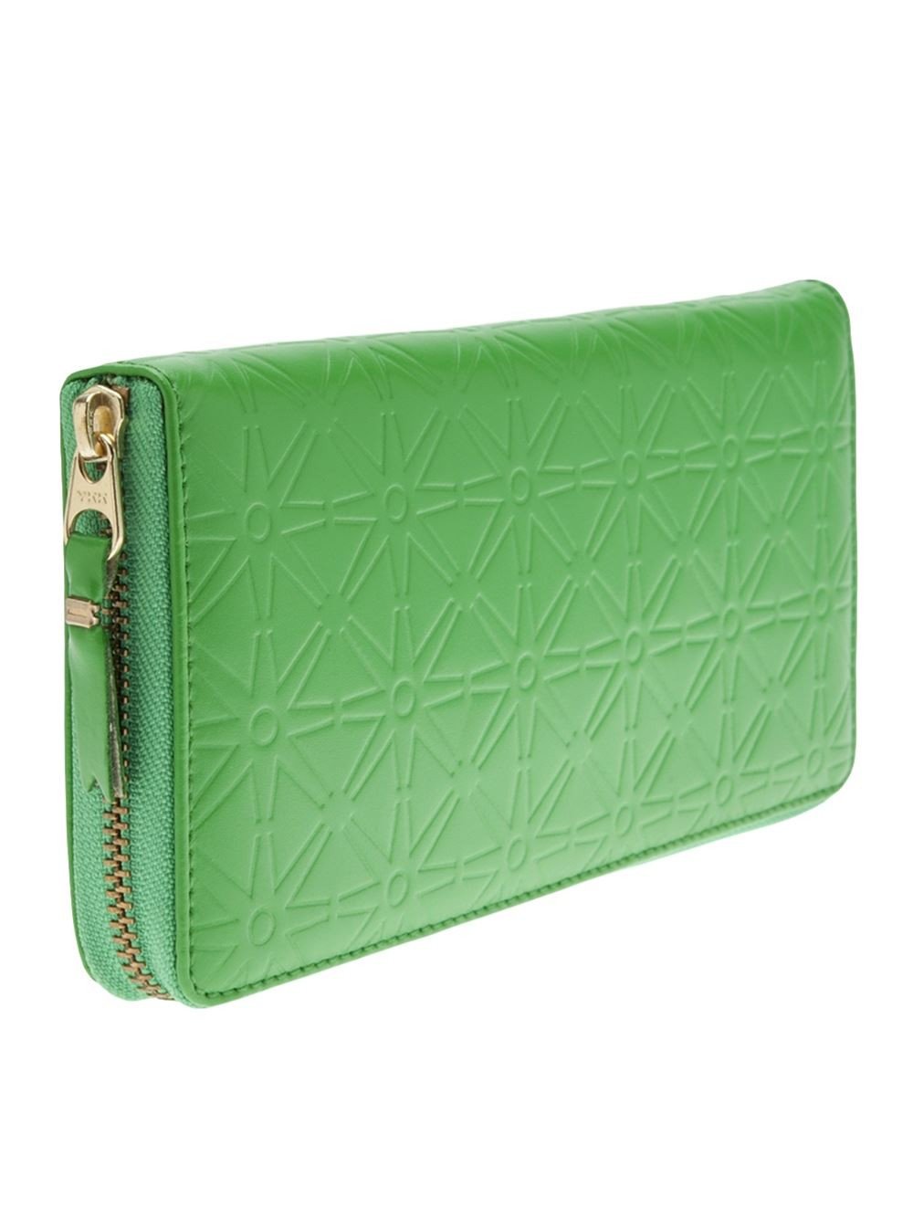 Embossed leather line (Green SA2100E A)