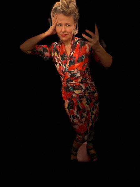 KRON by KRONKRON wrap dress 608