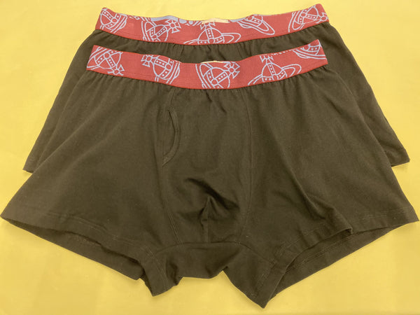 TWO PACK ORB JERSEY BOXER- Black