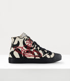 High top PLIMSOL Greggio WORDS print all over