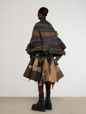 Junya Watanabe Stripe Poncho Jacket – Kronkron IS