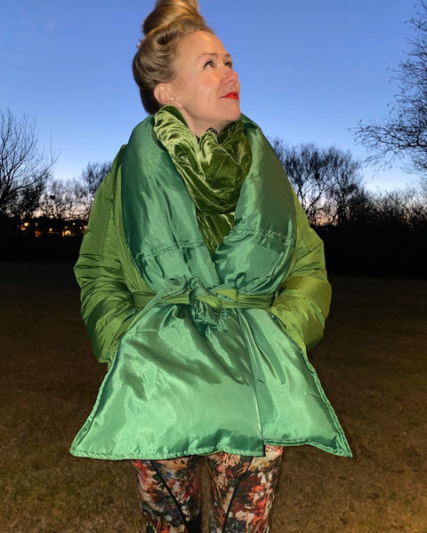 Wanda Down coat Green