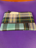 Comme des Garçons TARTAN PATCHWORK Wallet - GREEN