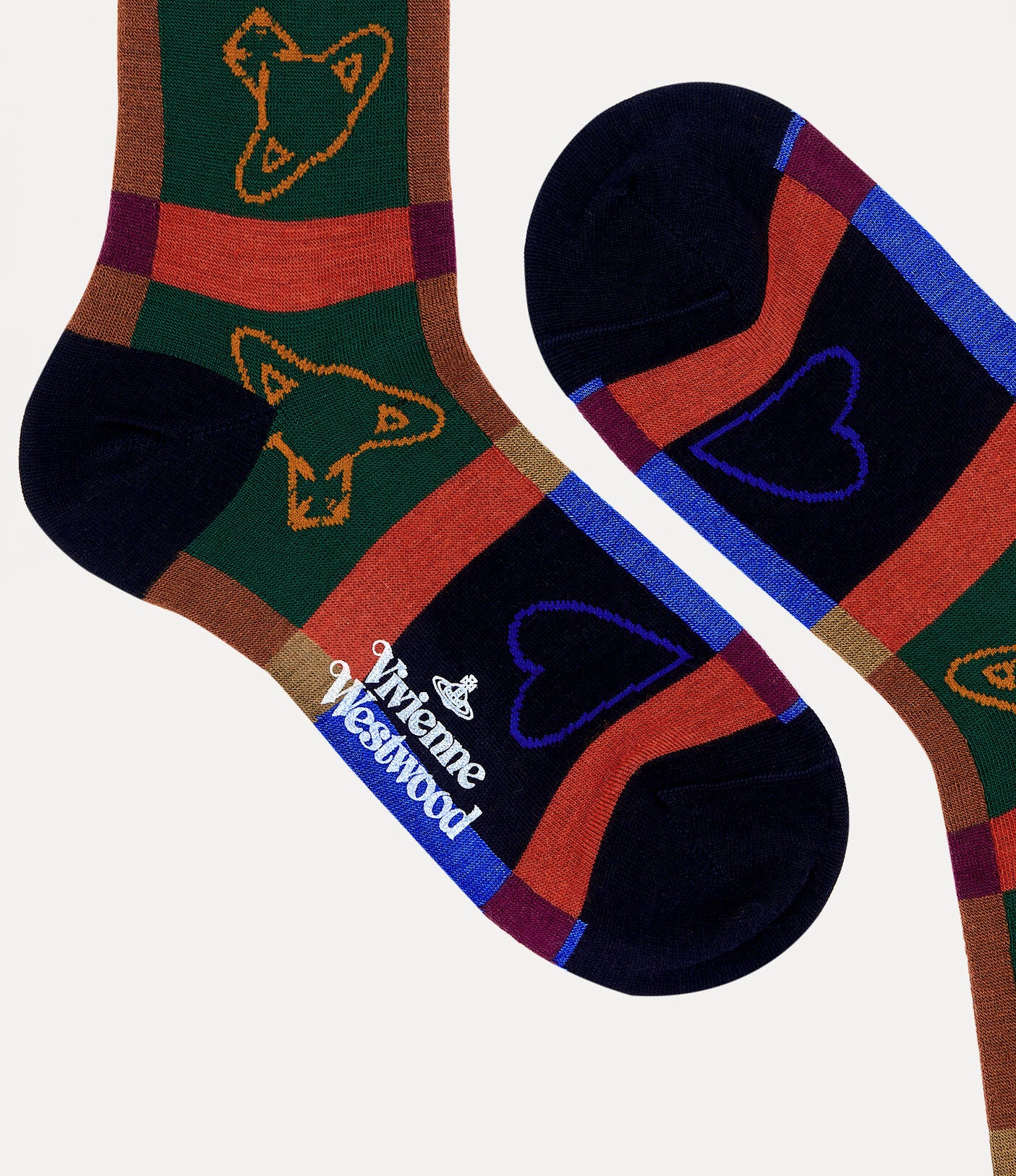 Vivienne Westwood HEARTS AND ORBS - Dark blue