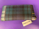 Comme des Garçons TARTAN PATCHWORK WALLET - GREEN