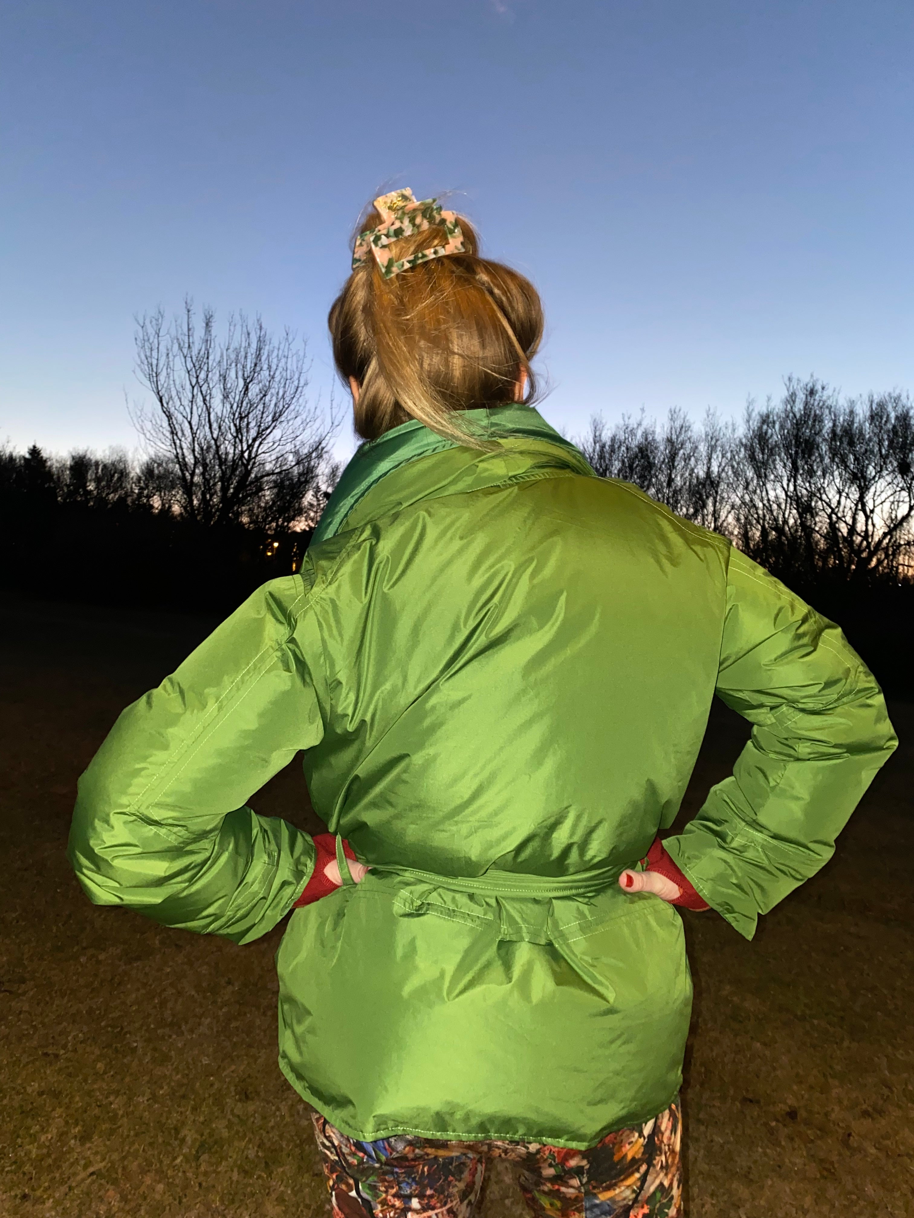 Wanda Down coat Green