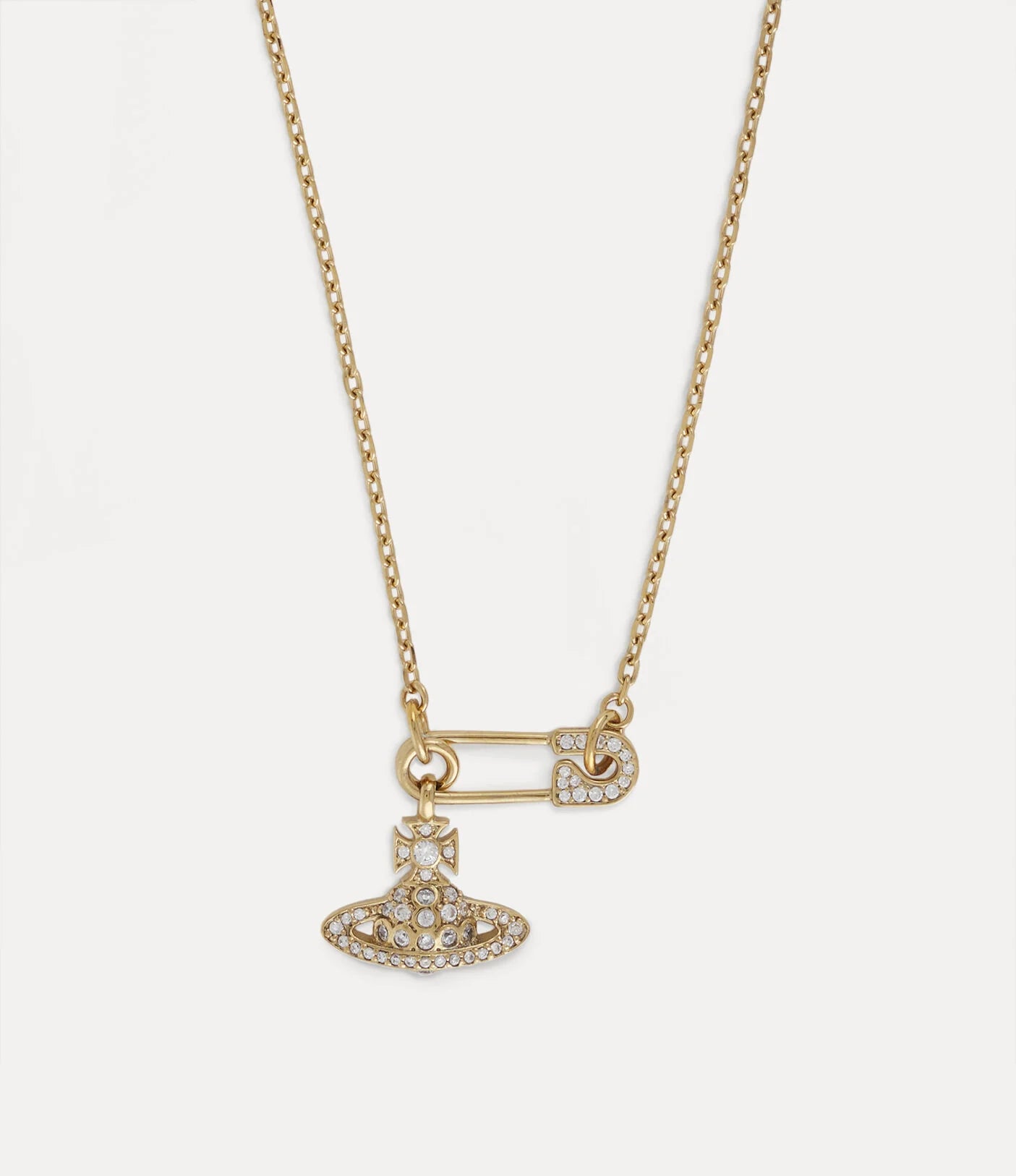 LUCRECE pendant gold tone