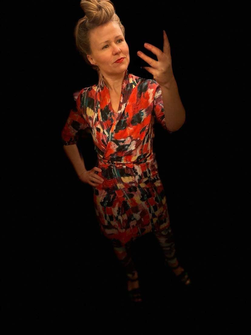 KRON by KRONKRON wrap dress 608
