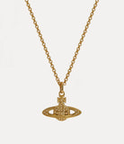 Mini bas relief PENDANT gold light colorado topaz