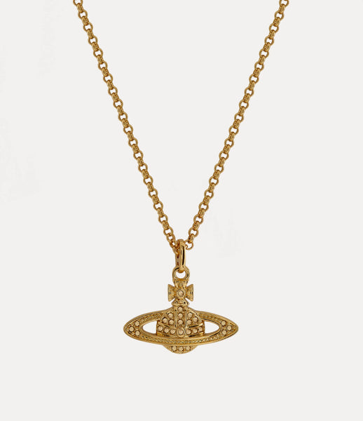 Mini bas relief PENDANT gold light colorado topaz